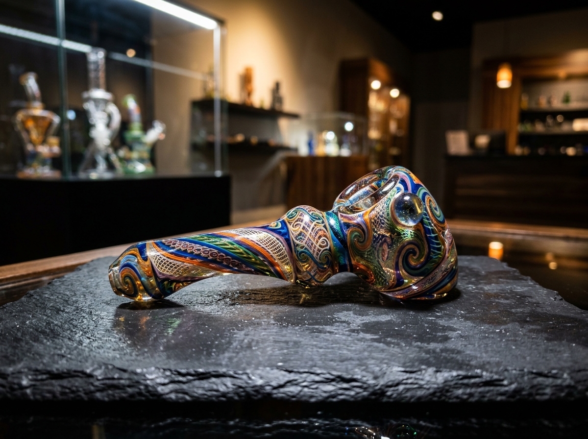 Custom glass pipes bongs and rolling accessories